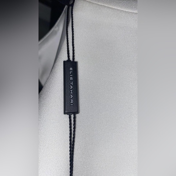 Elie Tahari Kristine Georgette Dress with Popover - Occasion Wear - Picture 8 of 14